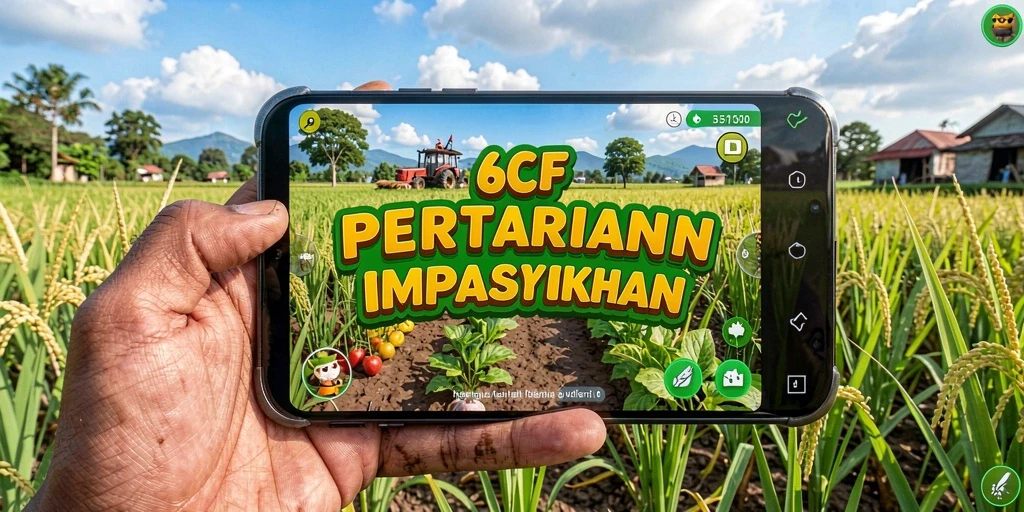 Tangkapan layar utama menunjukkan gameplay seru di 6CF.