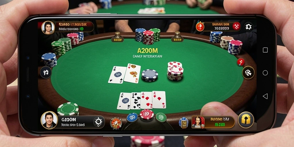 Tampilan gameplay A200M yang seru dan menantang pemain.