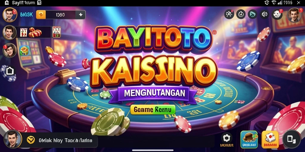 Screenshot utama BAYITOTO menampilkan gameplay kasino yang seru dan mengasyikkan.