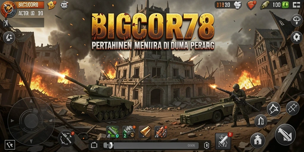 Tampilan menakjubkan dari gameplay BIGCOR78 dalam Tower Defense.