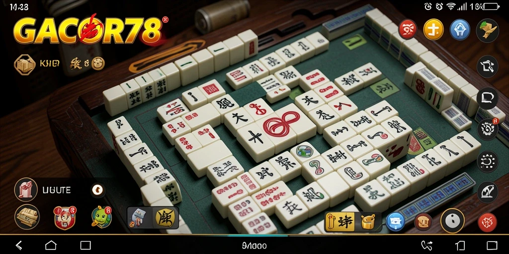 Gameplay seru Mahjong yang menantang dan menarik.