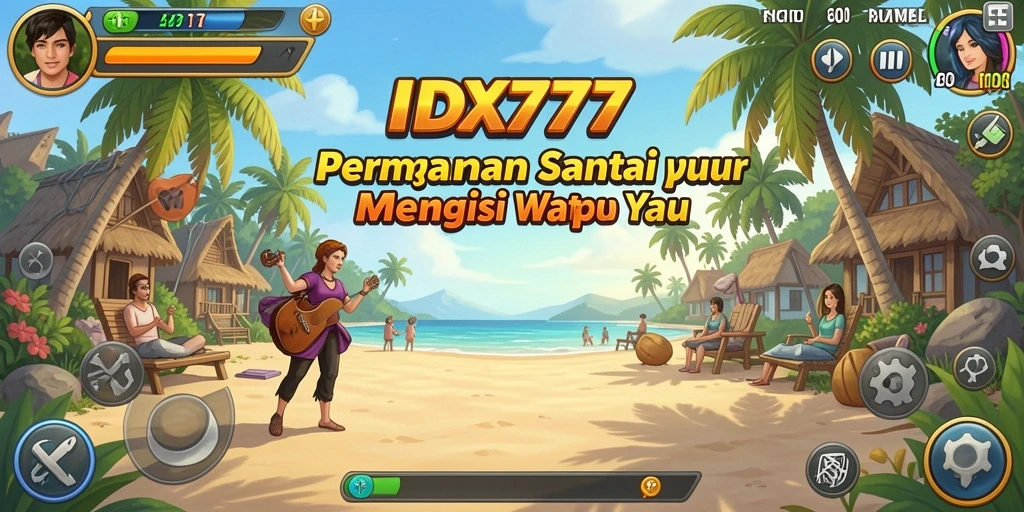 Tampilan gameplay menarik dari IDX777 yang seru dan menyenangkan.