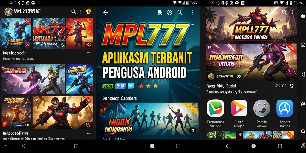 Tampilan antarmuka MPL777 yang sederhana dan mudah dinavigasi.