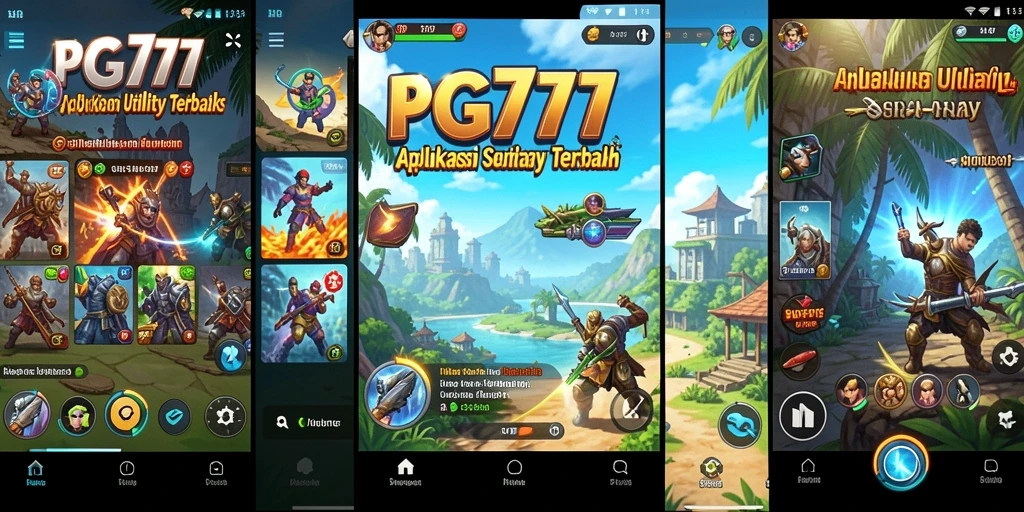 Tampilan antarmuka PG777 yang jelas dan fungsional.