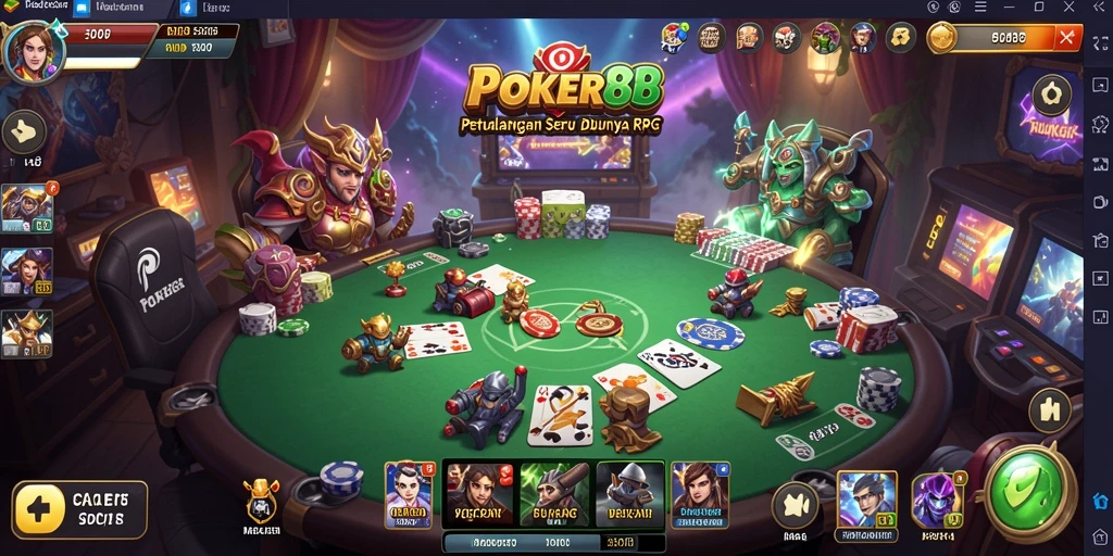 Screenshot menampilkan gameplay RPG yang mendebarkan dan strategi bertarung.