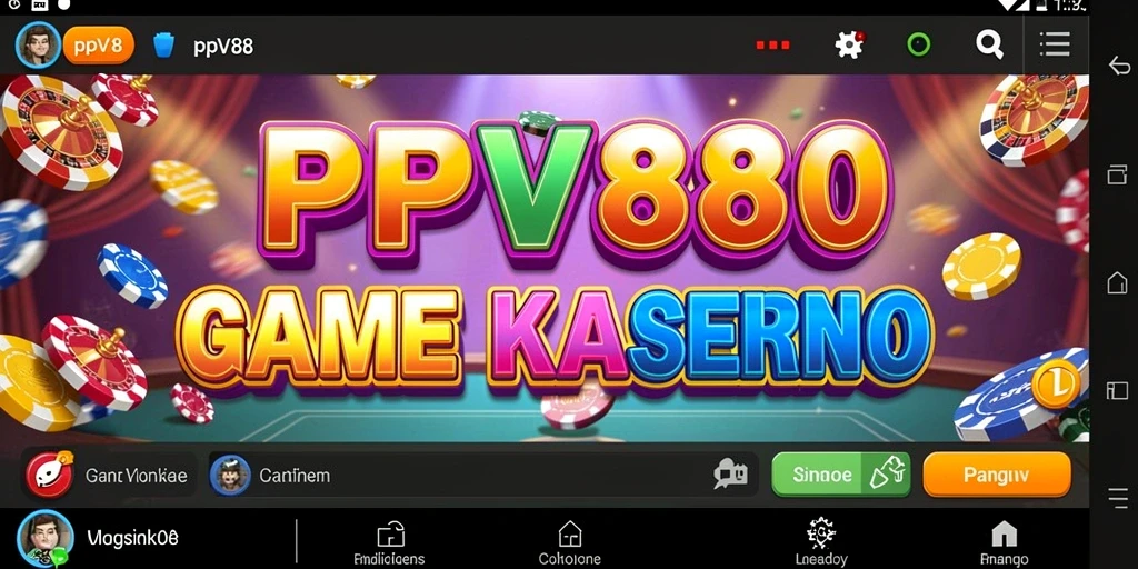 Tangkapan layar gameplay <strong>PPV88</strong> yang menunjukkan aksi seru di meja permainan Kasino.
