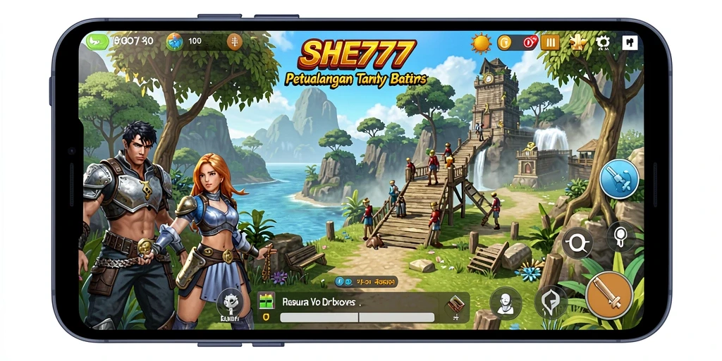 Gameplay seru dengan petualangan di dunia terbuka.