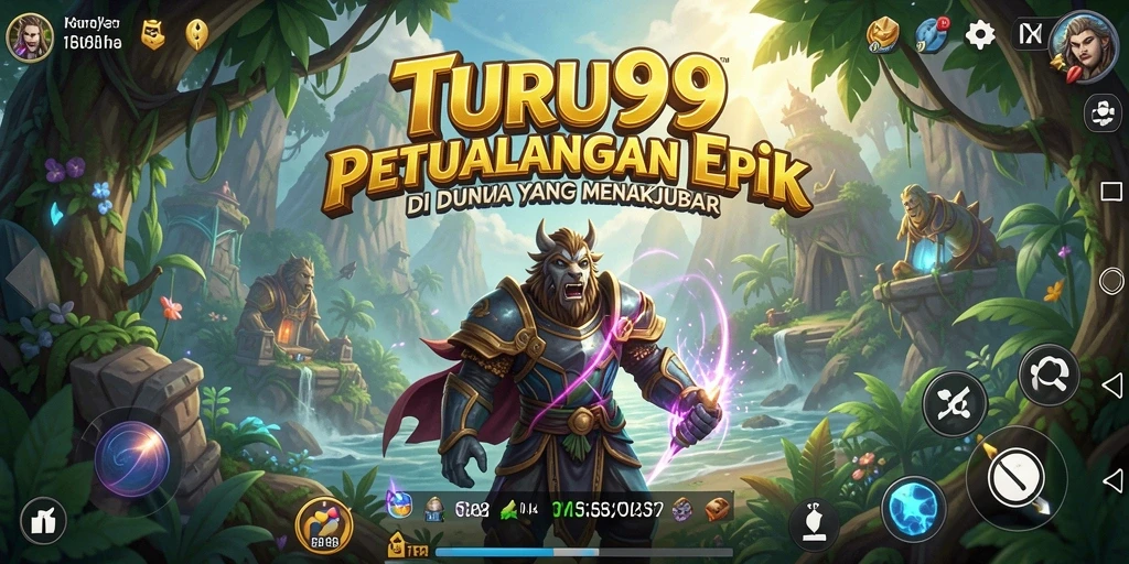 Tangkapan layar TURU99 menampilkan gameplay yang menawan dan penuh aksi.