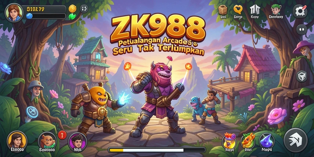 Tampilan gameplay seru dari ZK988 dengan tantangan yang menarik.
